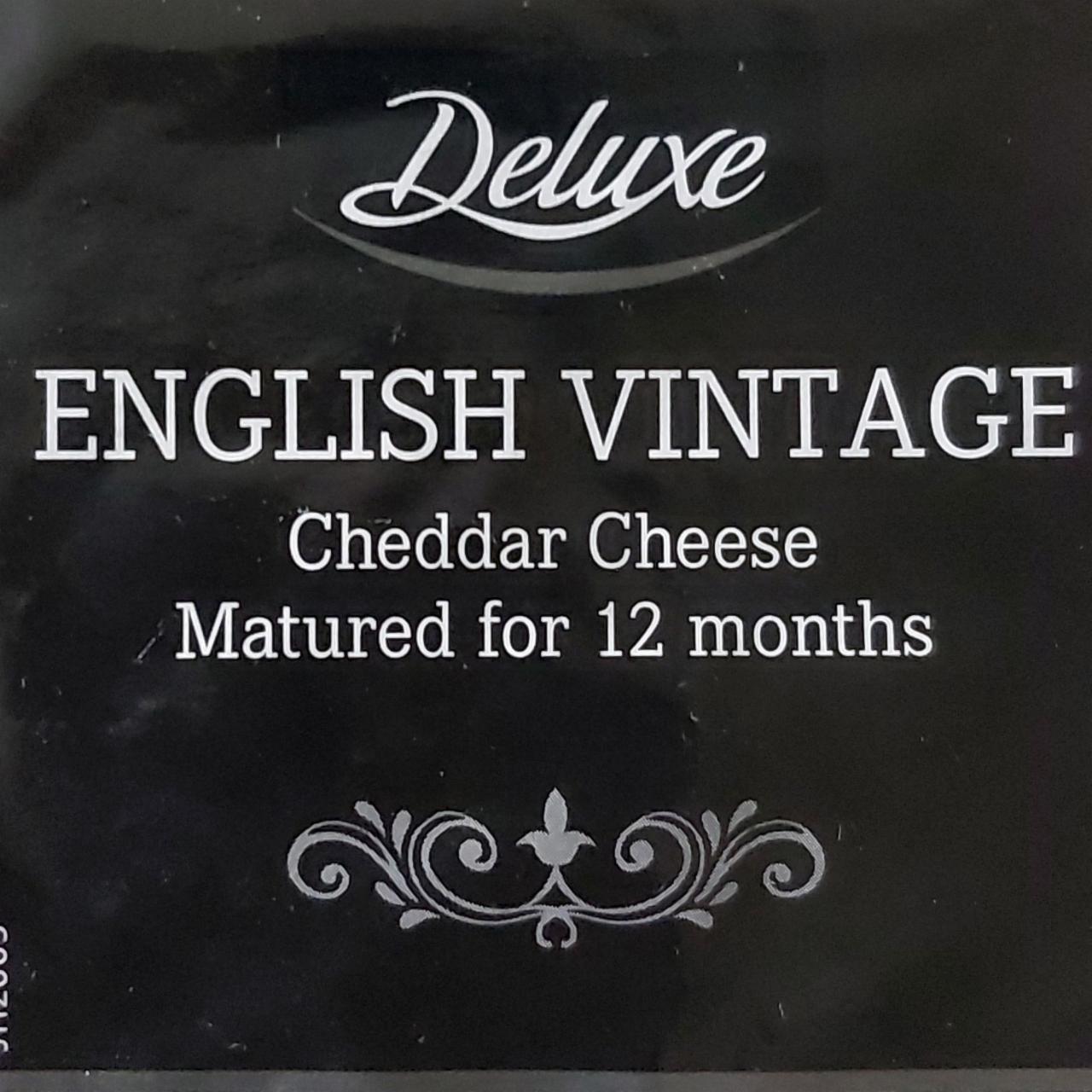 Фото - Cheddar cheese English Vintage Deluxe