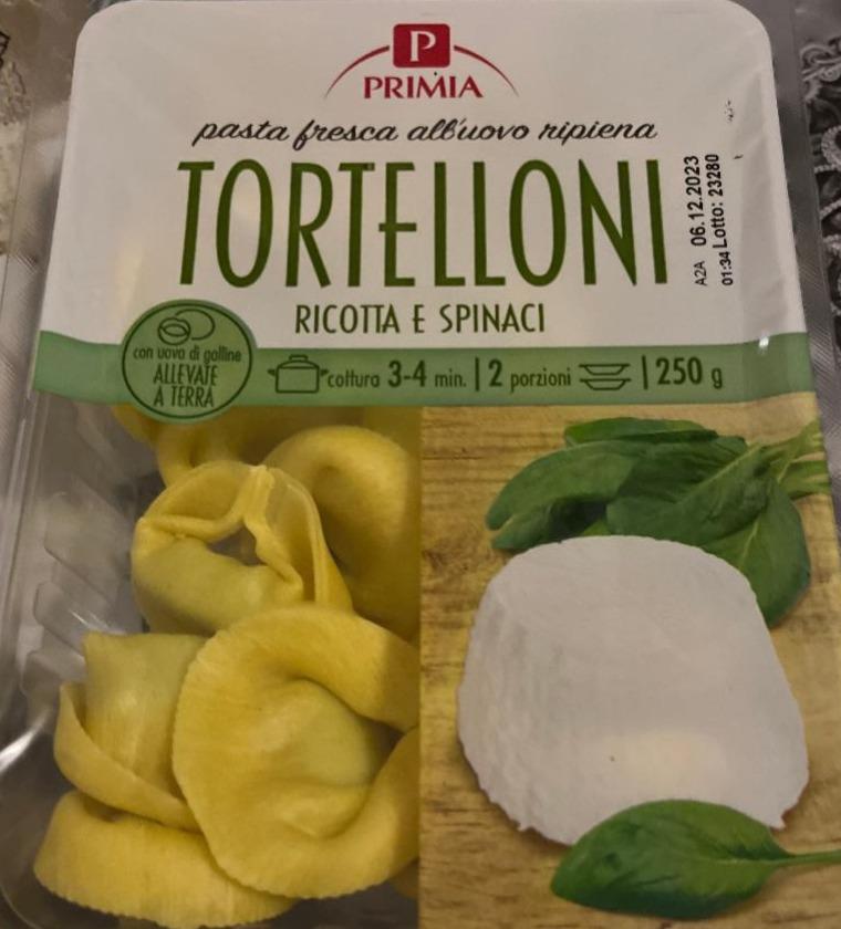 Фото - Tortelloni ricotta e spinaci Primia