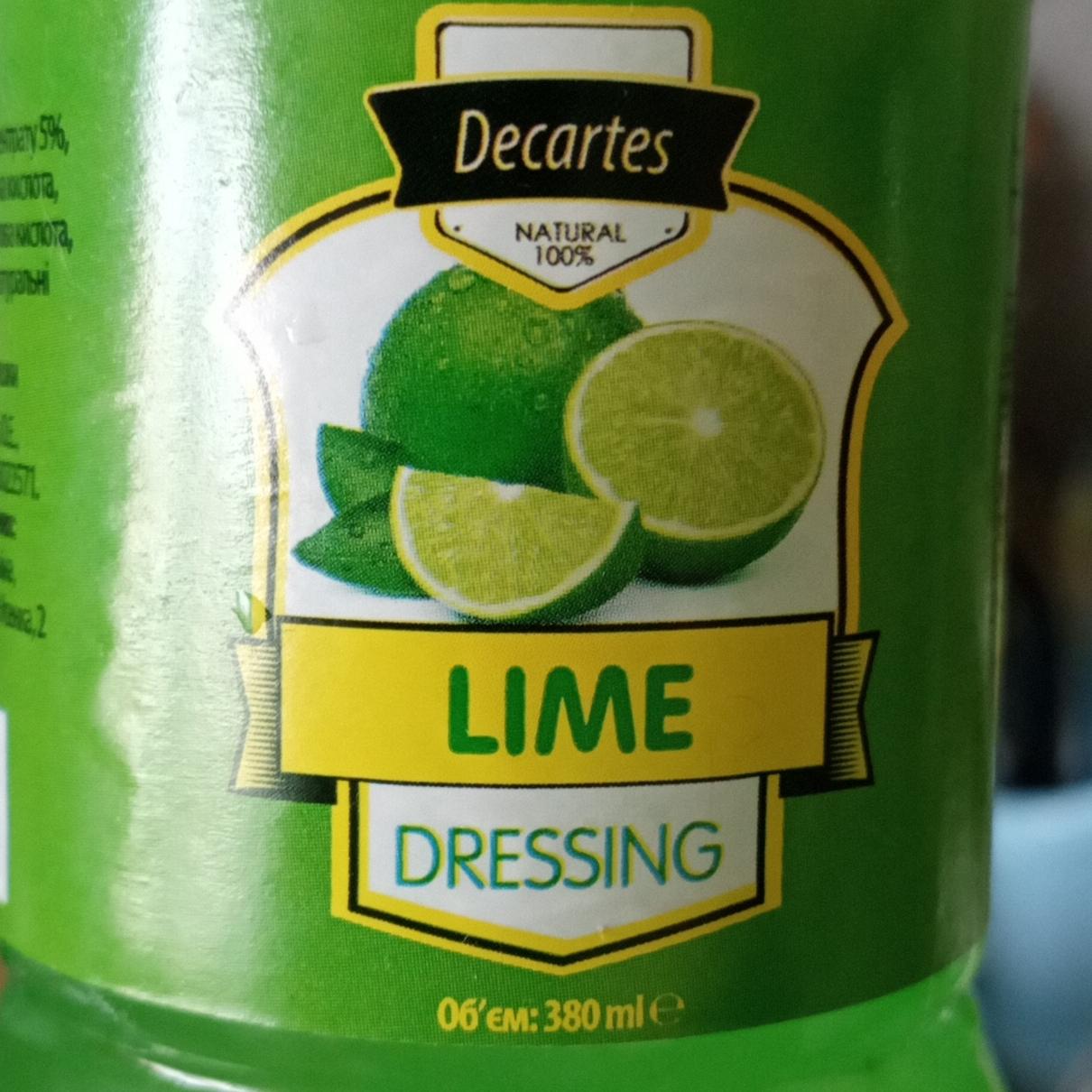 Фото - Заправка лаймова Lime Dressing Decartes