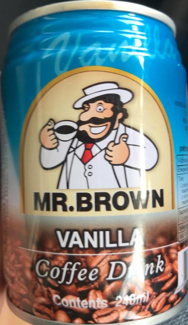 Фото - Vanilla coffee drink MR.BROWN