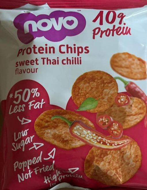 Фото - Protein Chips Sweet Thai chilli Novo
