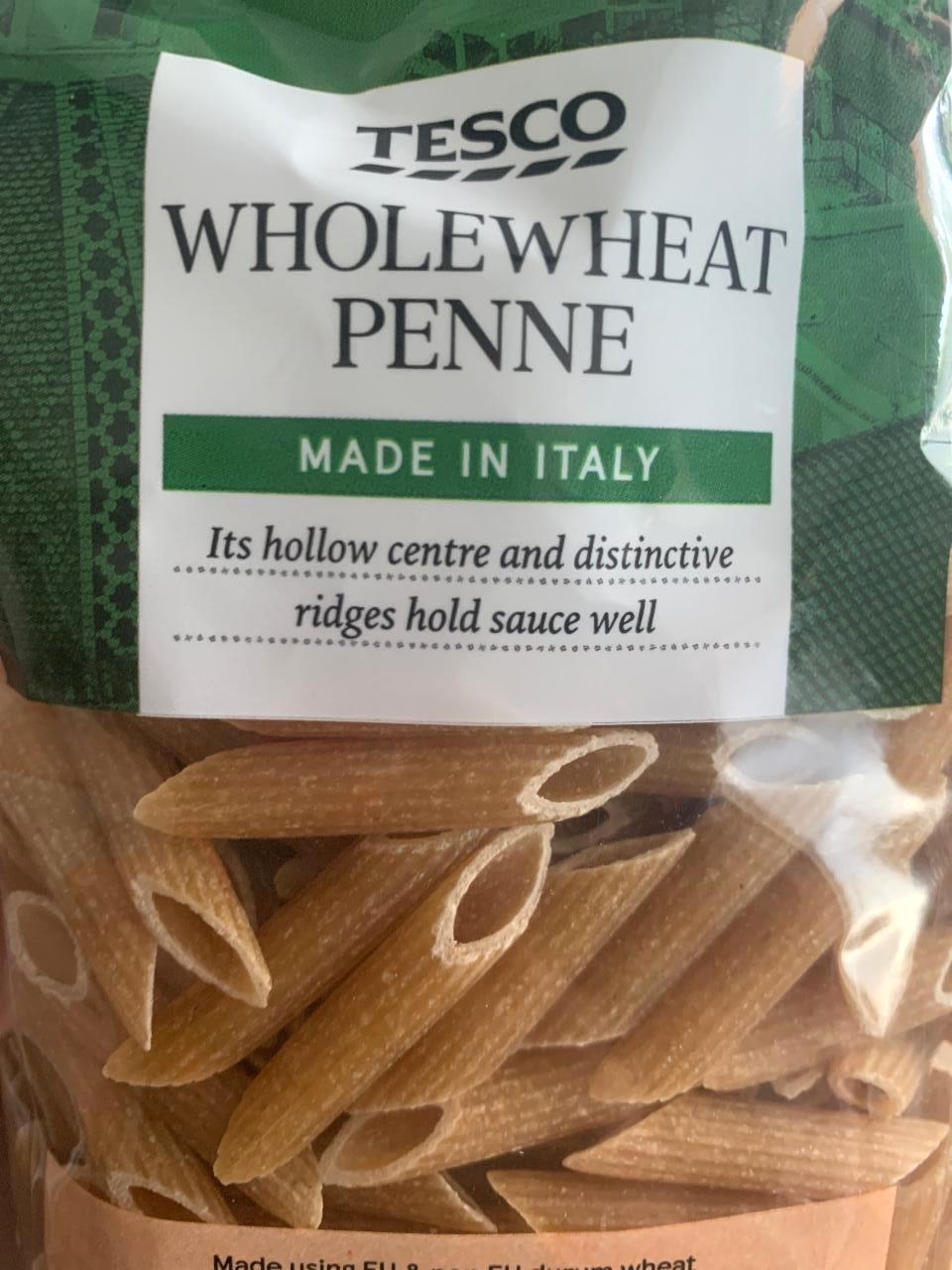 Фото - Макаронні вироби Whole Wheat Penne Tesco