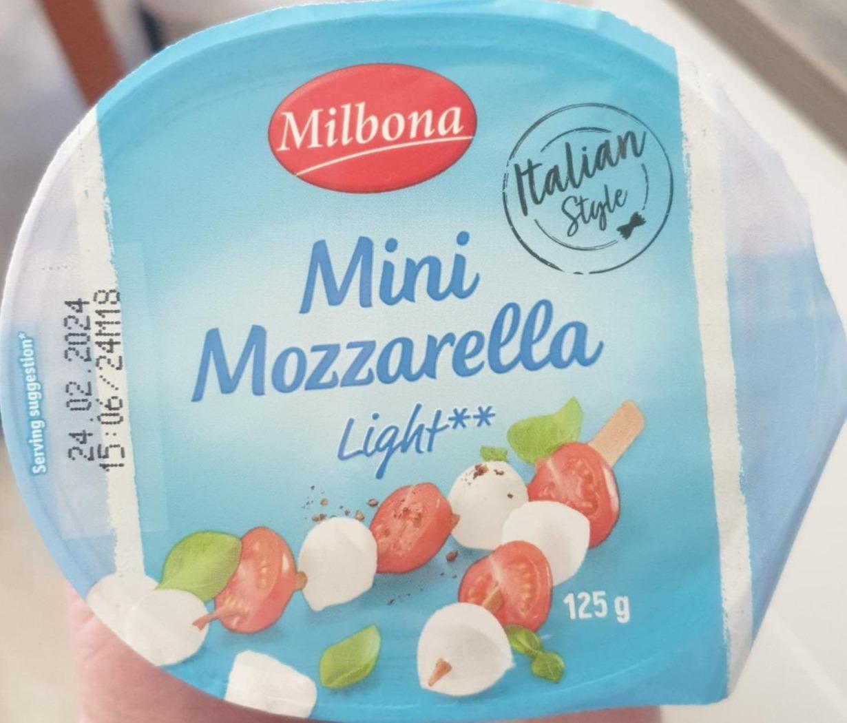 Фото - Mini mozzarella Milbona