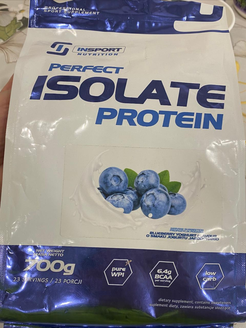 Фото - Протеїн Perfect Isolate Protein Insport Nutrition