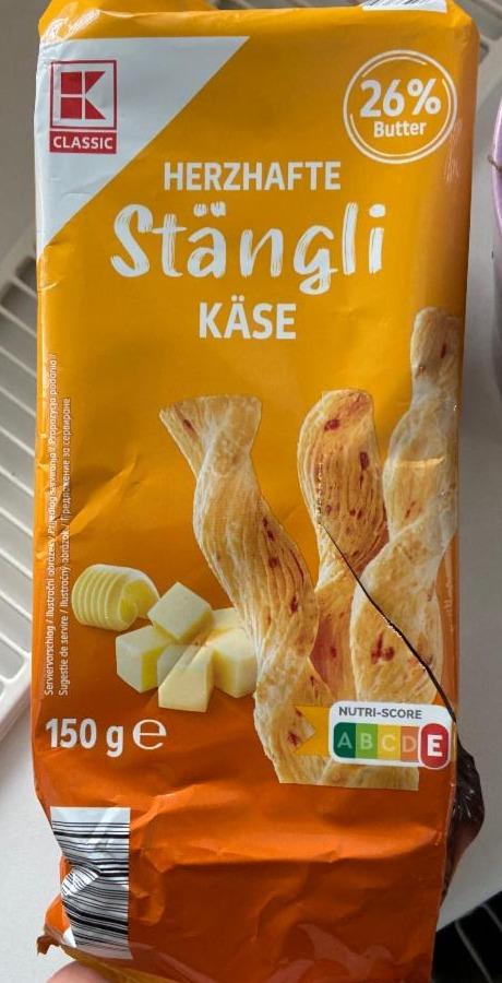 Фото - Herzhafte Käse Stängli K-Classic