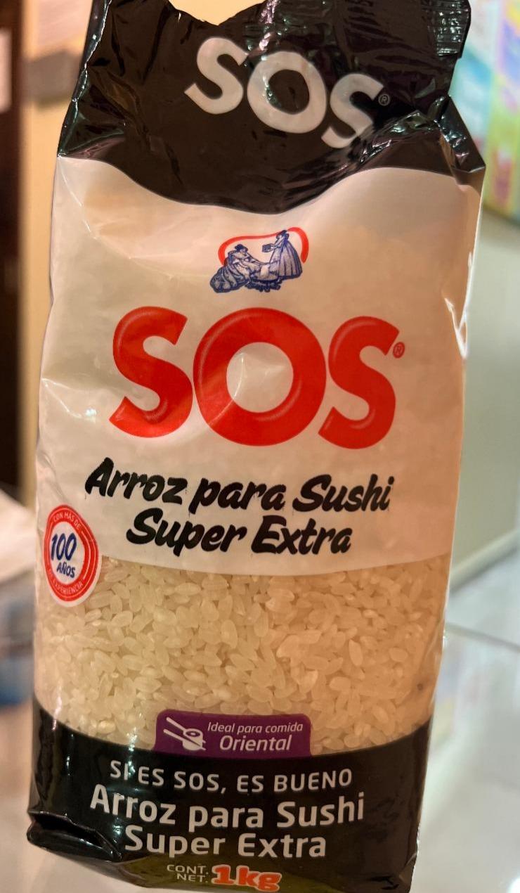 Фото - Arroz para sushi super extra SOS
