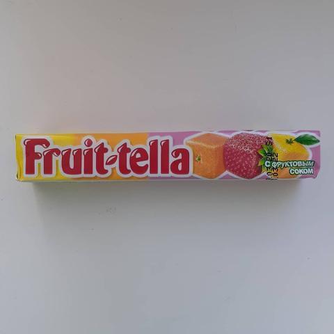 Фото - Цукерки жувальні зі смаком полуниці Fruit Tella