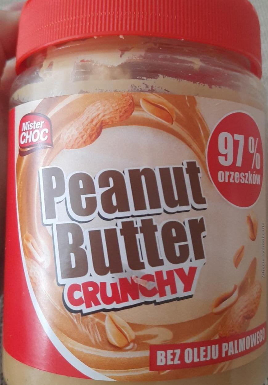Фото - Арахісова паста Peanut Butter Crunchy Mister Choc