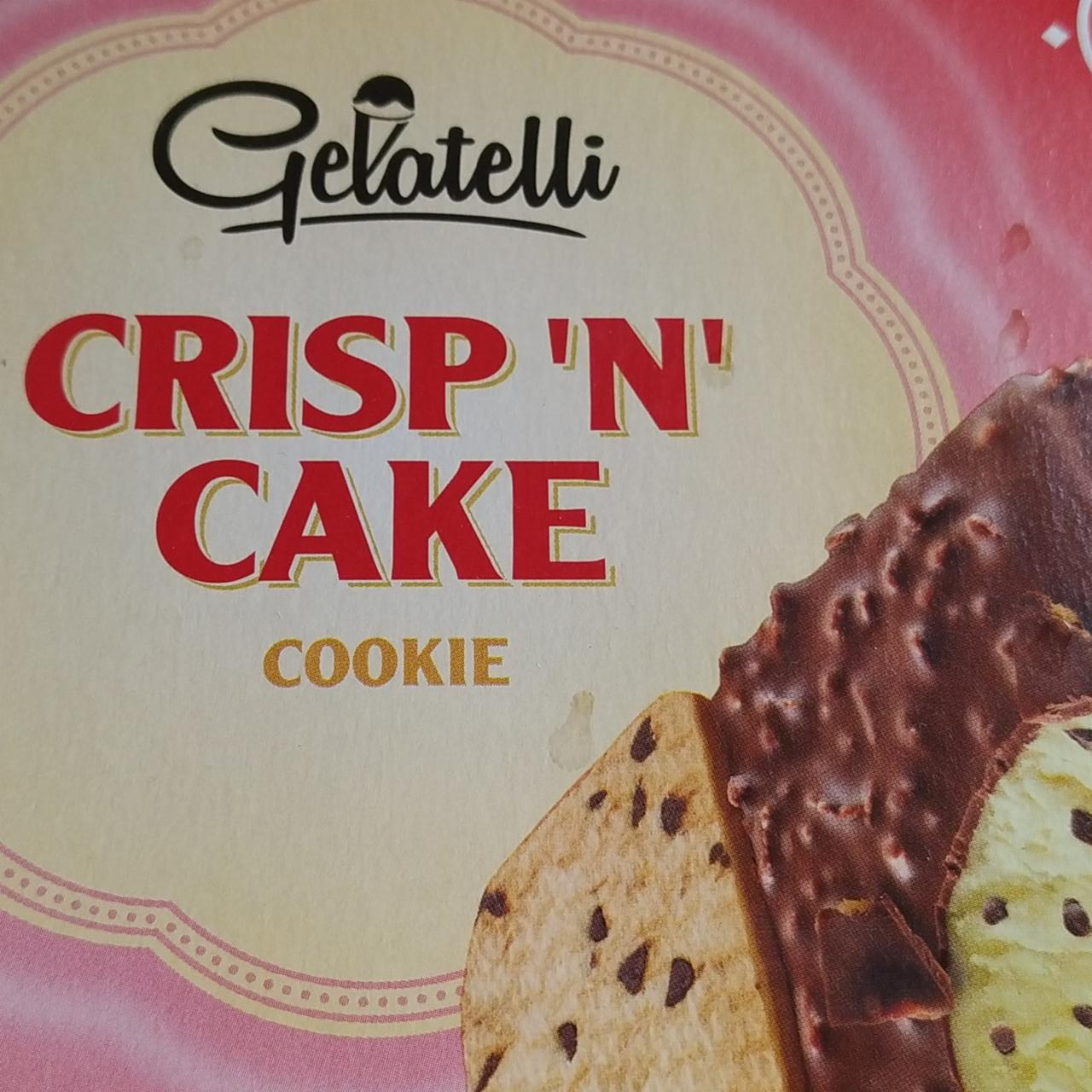 Фото - Морозиво з печивом Crisp Cake Gelatelli