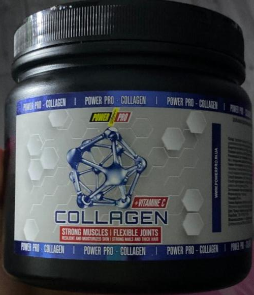 Фото - Гідролізат колагену з вітаміном С смак Апельсин Collagen Power Pro