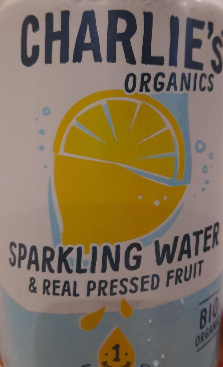 Фото - Вода газована з органічним фруктовим соком лимона Charlie's