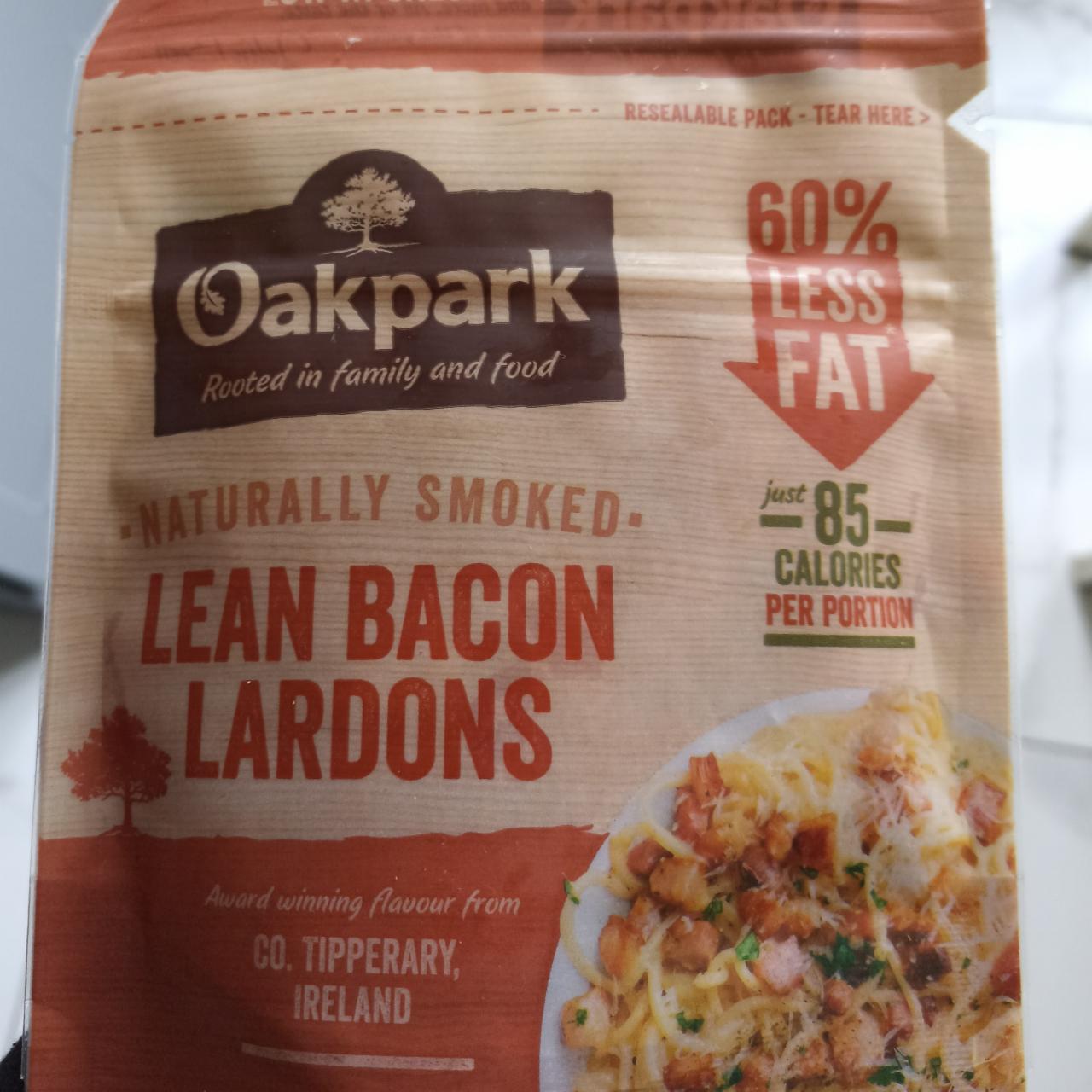Фото - Naturally Smoked Lean Bacon Lardons Oakpark