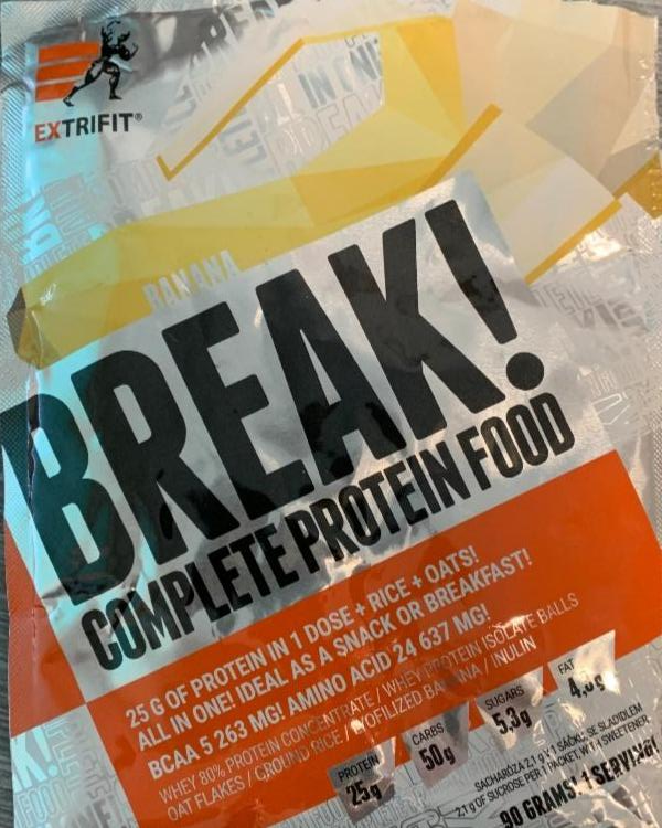 Фото - Protein break banán Extrifit