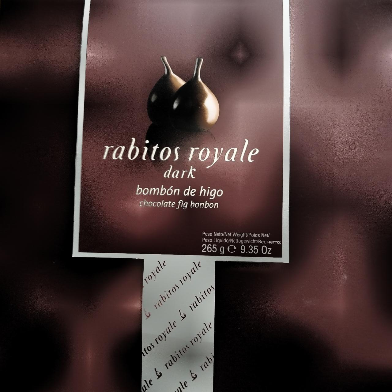 Фото - Інжир в темному шоколаді з трюфельною начинкою Rabitos Royale