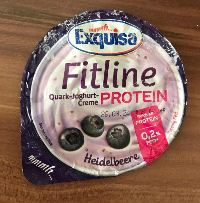 Фото - йогурт-крем чорничний Fitline