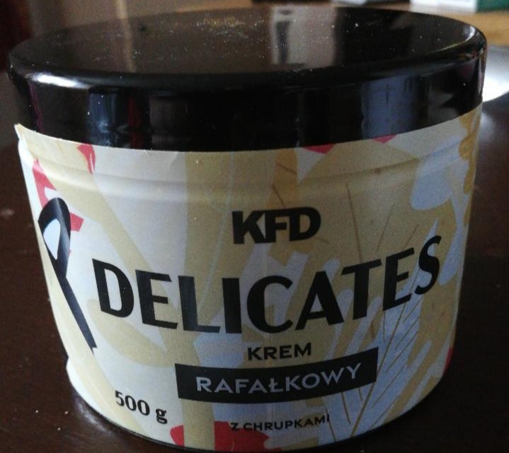 Фото - Делікатеси - крем Rafałowy молочно-кокосовий крем з рисовими чіпсами KFD