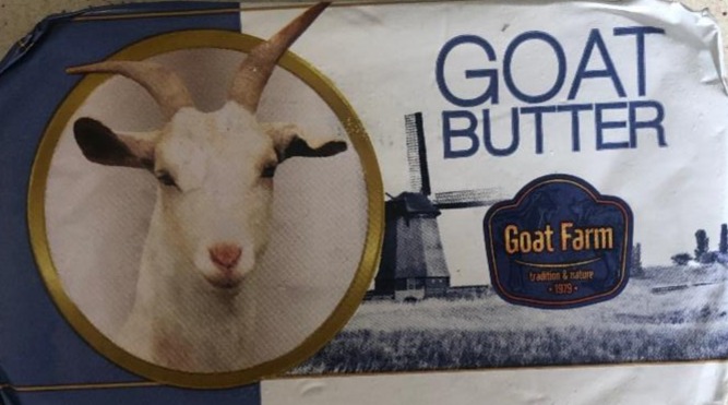Фото - масло вершкове з козиного молока 82% Goat Farm