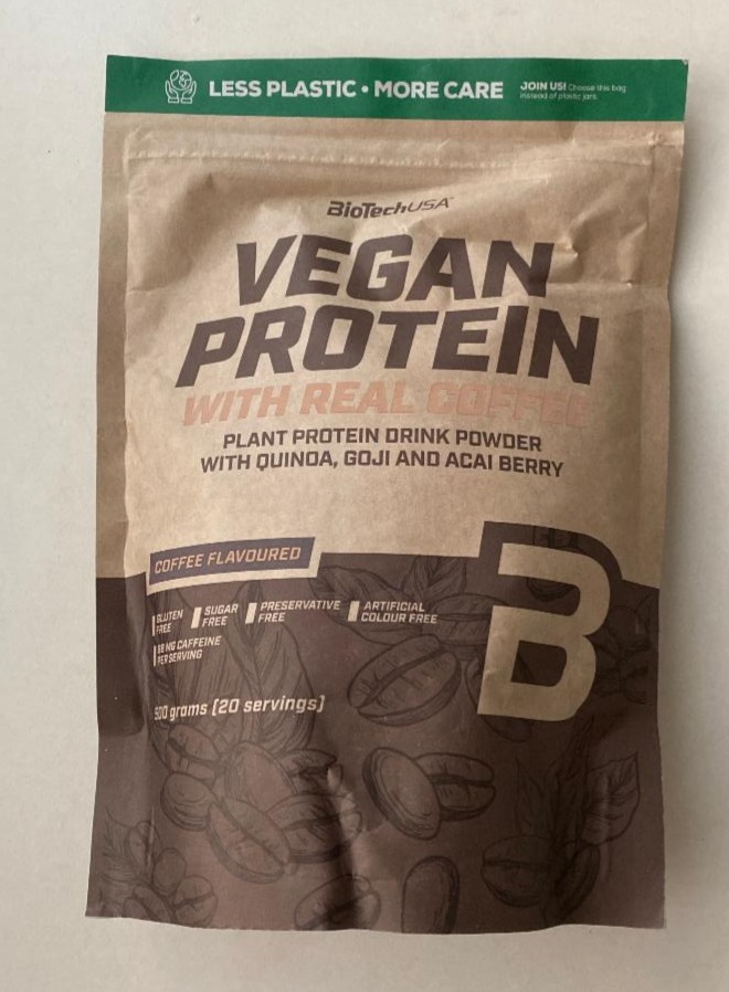 Фото - Vegan Protein Coffee Flavoured BioTech USA