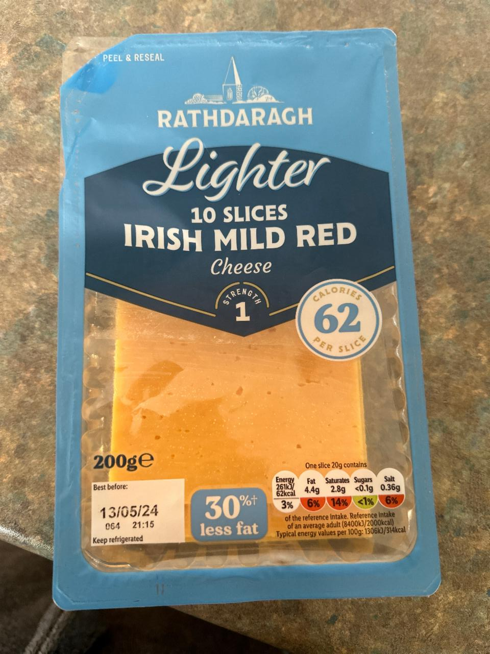 Фото - Сир твердий Irish Mild Red Lighter Rathdaragh