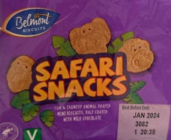Фото - Міні -печиво Safari Snacks Belmont