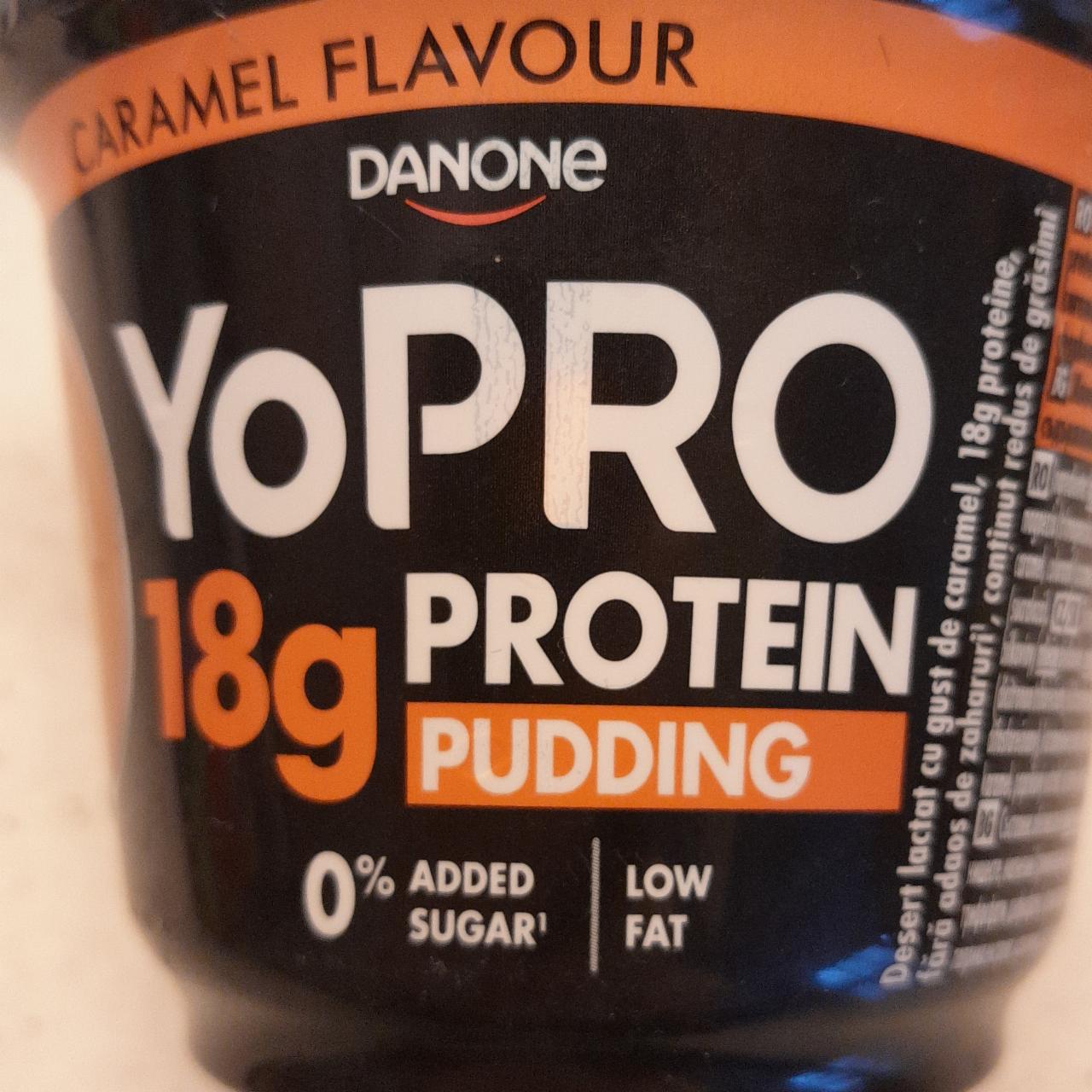 Фото - Пудинг протеїновий Protein Pudding зі смаком карамелі Caramel Flavour YoPro Danone