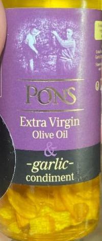 Фото - Оливкова олія з часником Extra Virgin Olive Oil Pons
