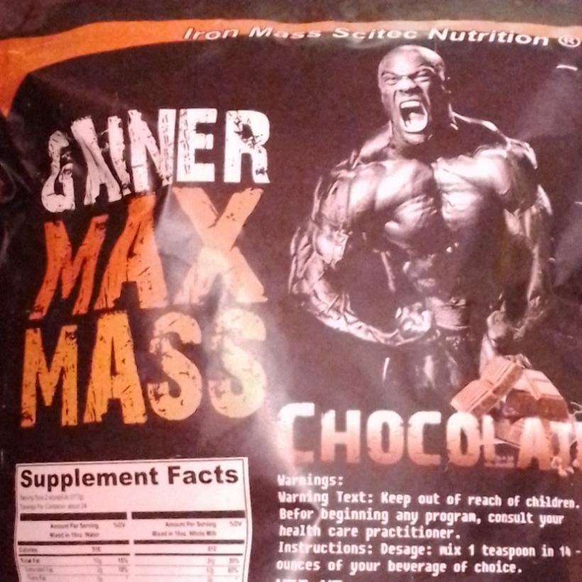 Фото - Гейнер Gainer Max Mass Iron Mass Scitec Nutrition