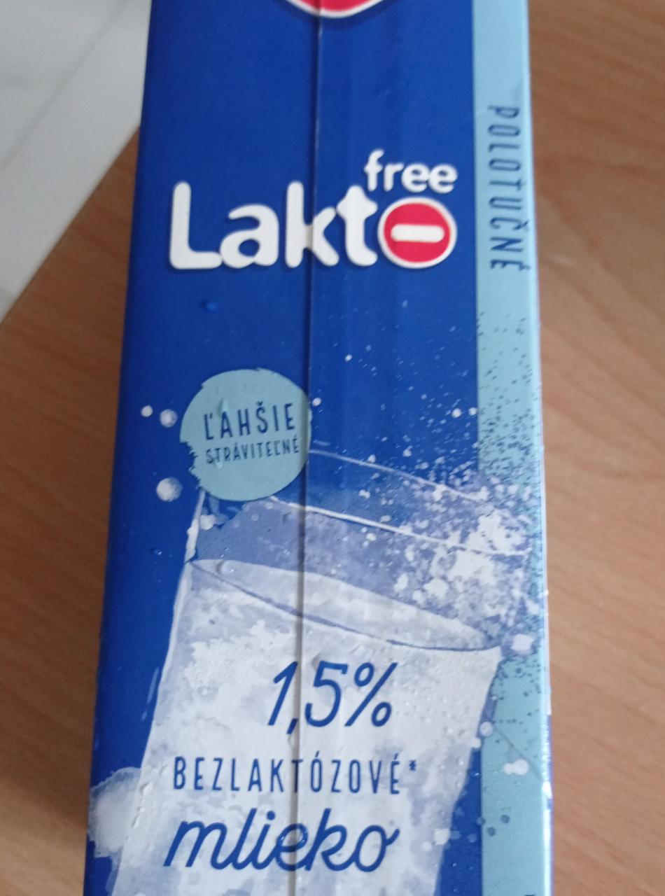 Фото - Молоко 1.5% безлактозне Lacto Free Rajo