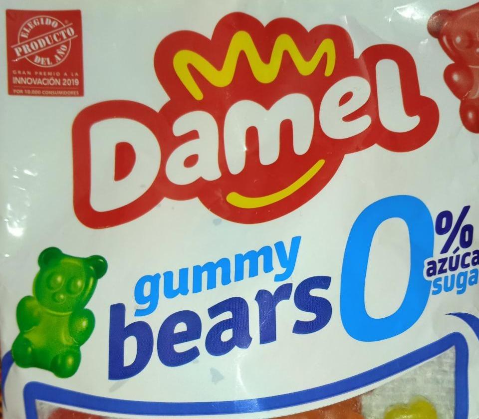 Фото - Жувальні цукерки Gummy Bears без цукру і без глютену Damel