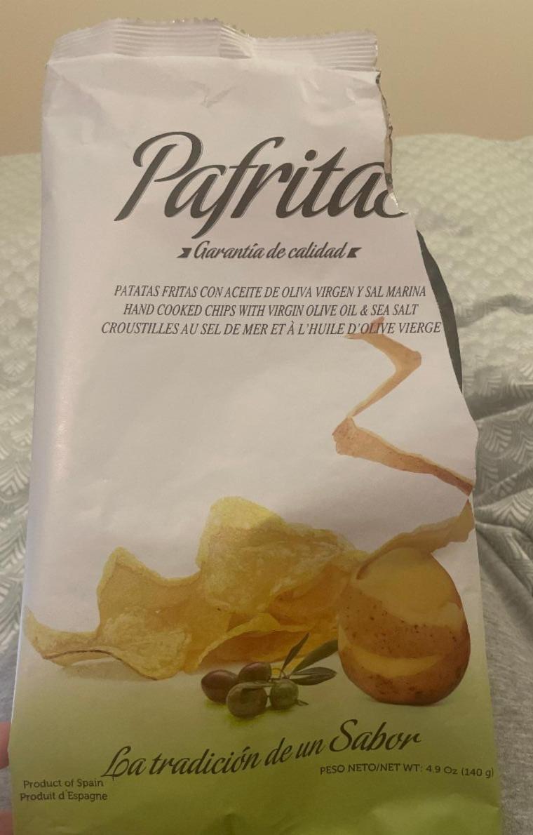 Фото - Чіпси картопляні з морською сіллю Patatas Fritas Maribel