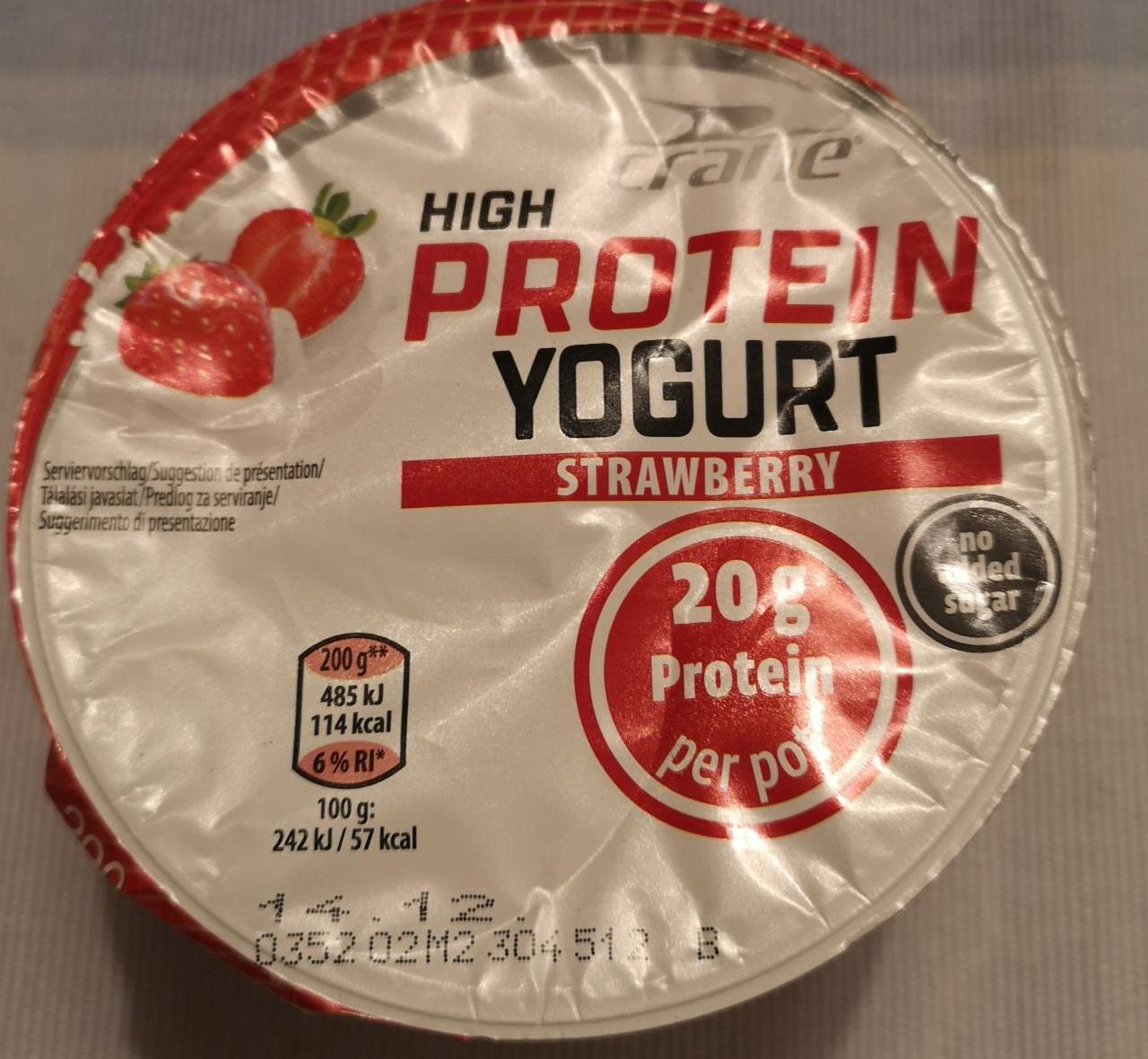 Фото - High Protein Yogurt strawberry Crane