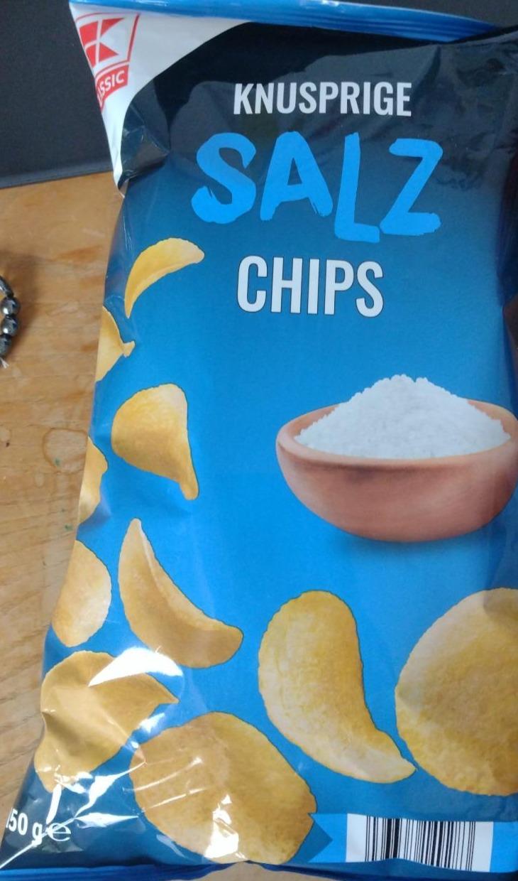 Фото - Knusprige Salz Chips K-Classic