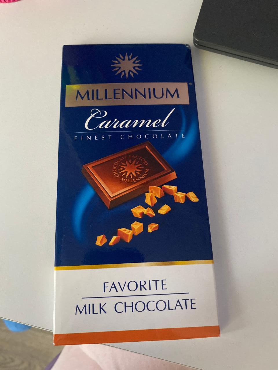 Фото - шоколад молочний Favorite Caramel Millennium