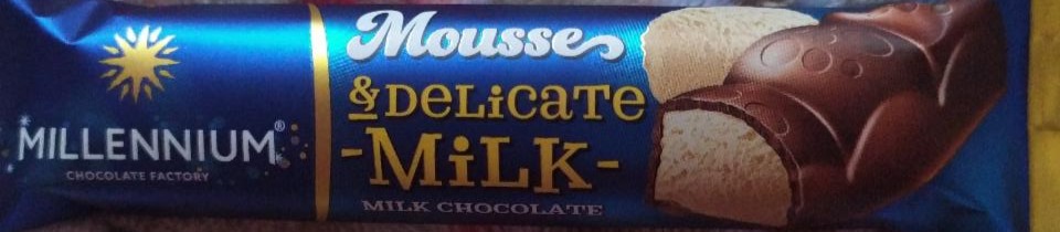 Фото - Шоколад молочний Mousse Millennium