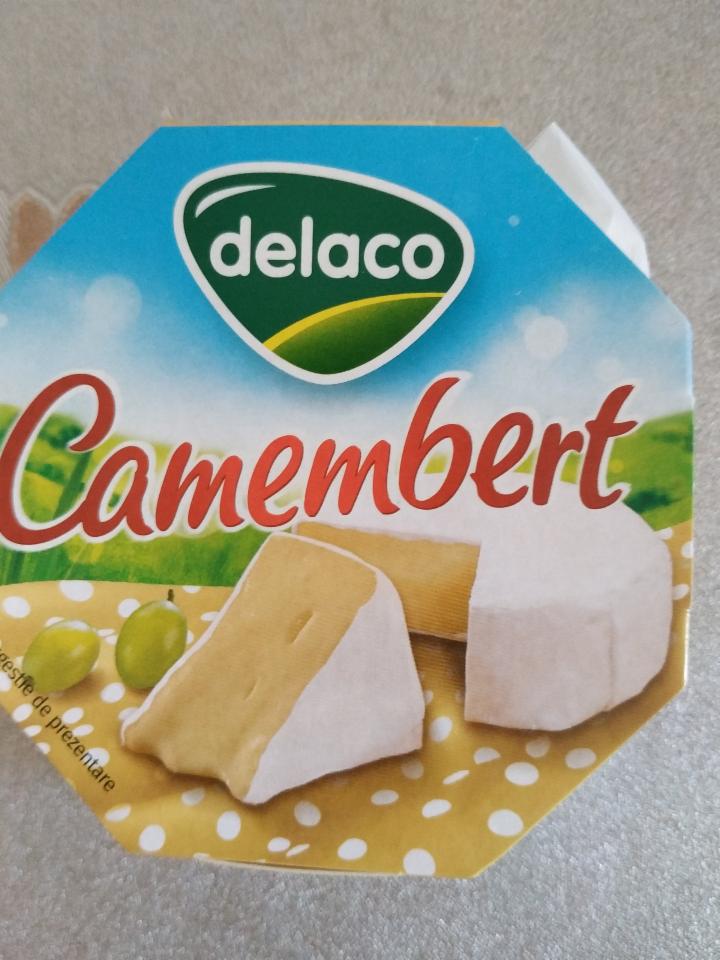 Фото - м'який сир з білою цвіллю камамбер Camembert Делако Delaco
