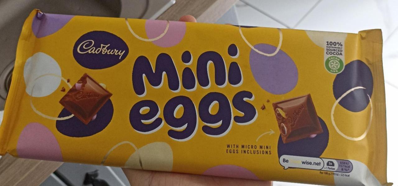 Фото - Mini eggs Chocolate bar Cadbury