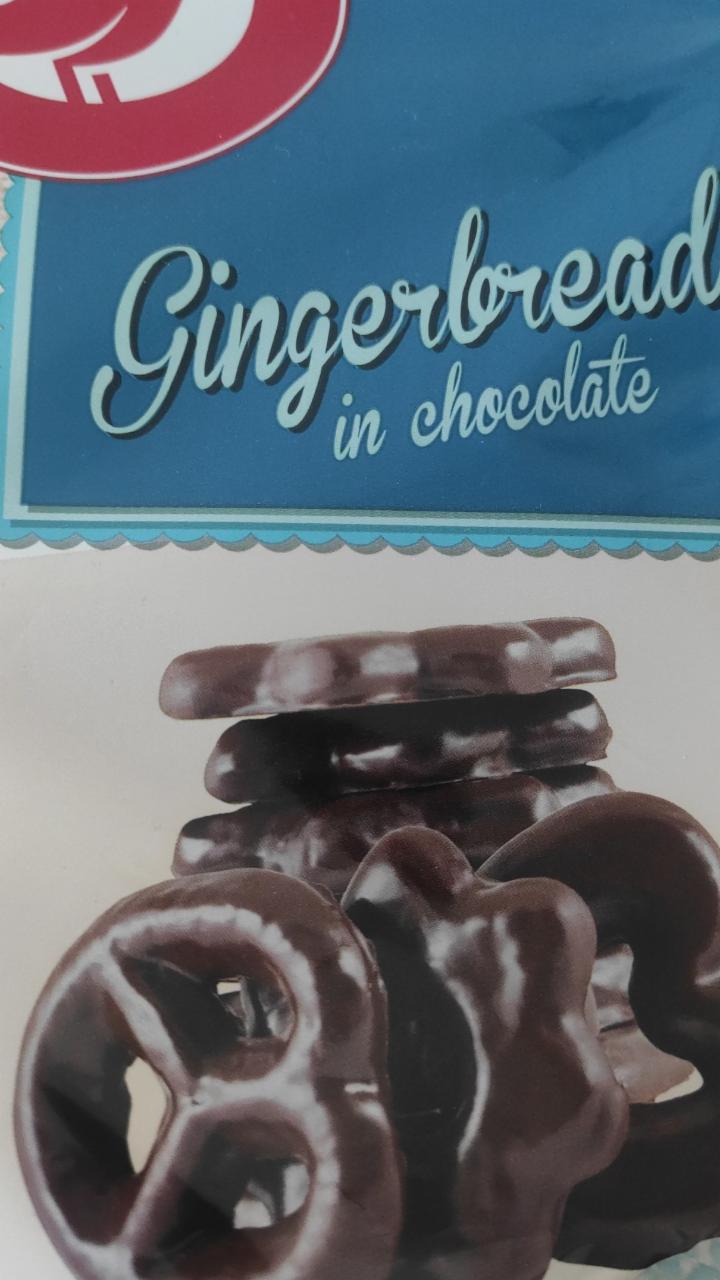 Фото - Пряники в шоколаді Gingerbread in chocolate Auchan