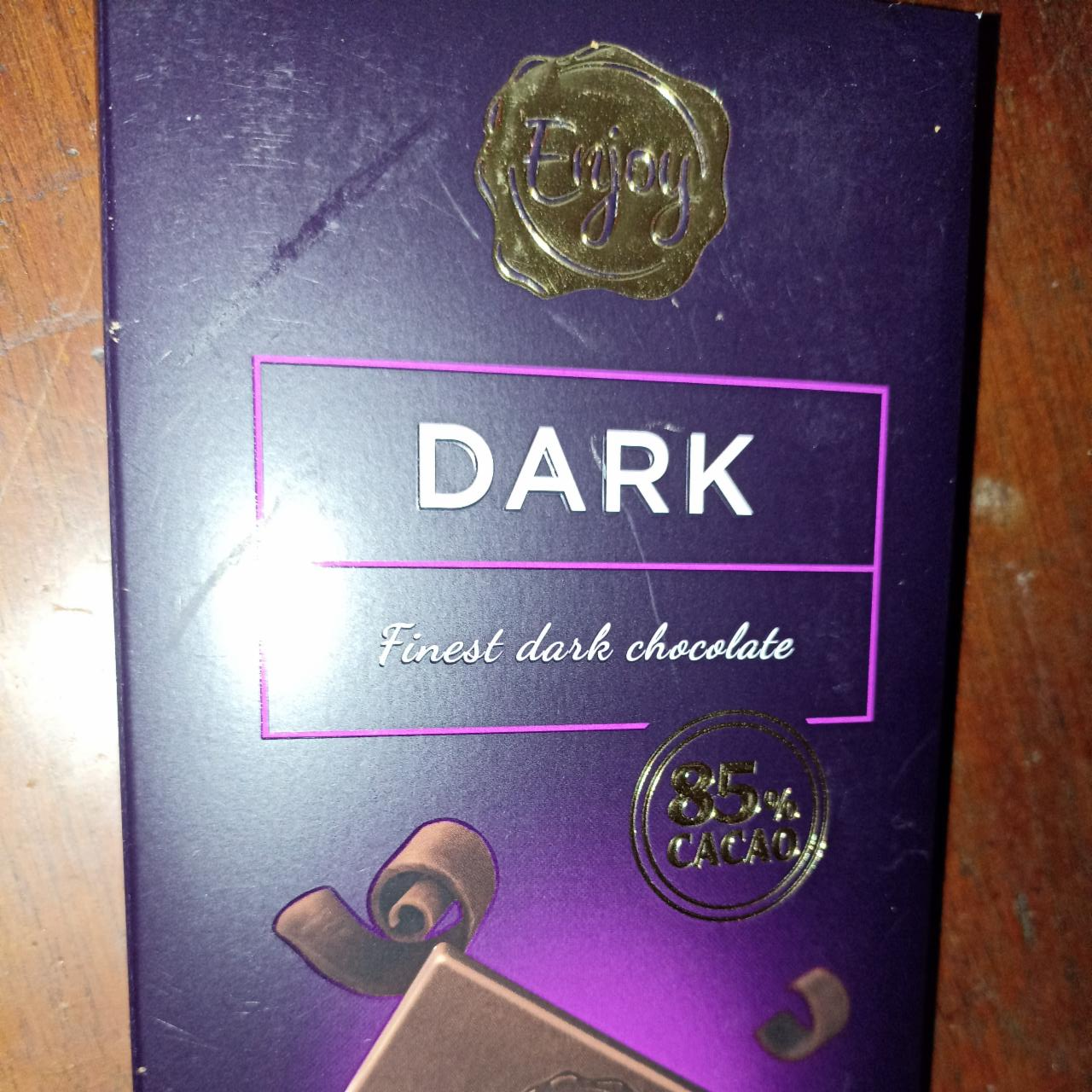 Фото - Шоколад 85% чорний Finest Dark Chocolate Enjoy