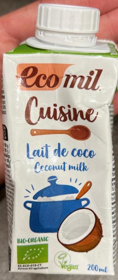 Фото - Кокосові вершки Cuisine Coconut Milk Ecomil