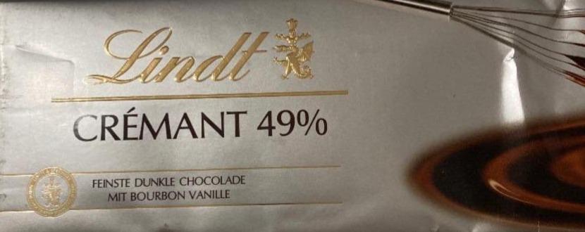 Фото - Чорний шоколад cremant 49% Lindt