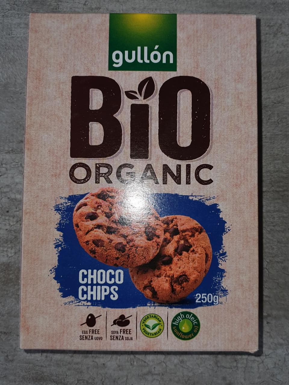 Фото - Печиво Bio Organic Choco Chips Gullón