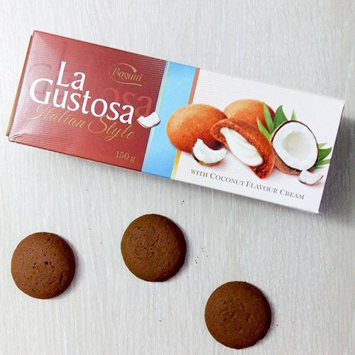 Фото - Печиво з кокосовим кремом La Gustosa Bogutti
