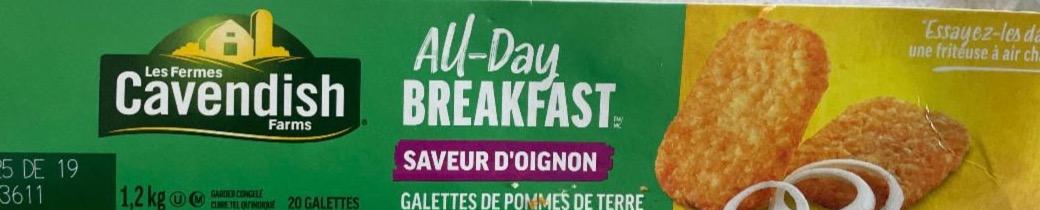 Фото - All-Day Breakfast Hashbrown Patties Cavendish & Harvey