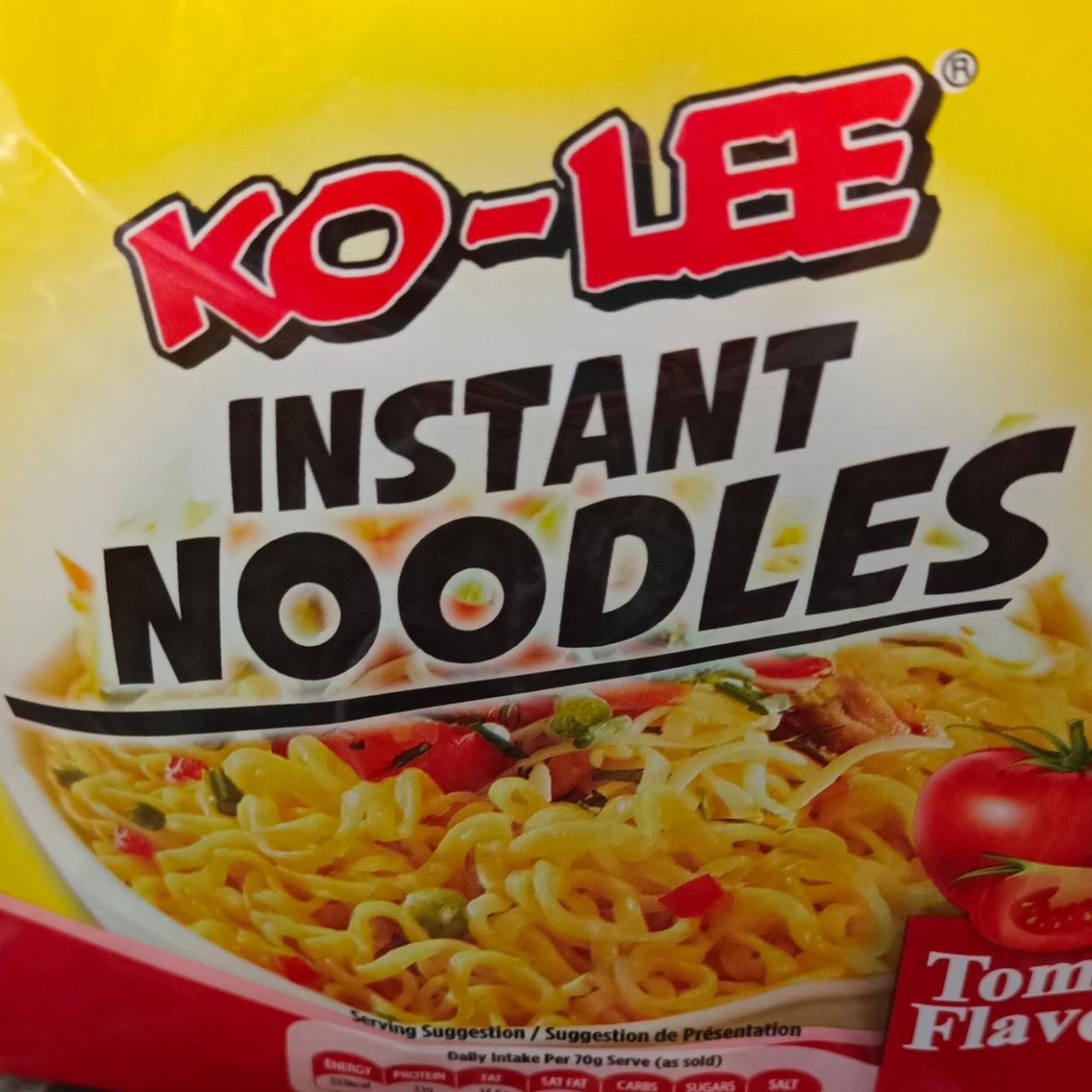 Фото - Instant Noodles Tomato Flavour Ko-Lee