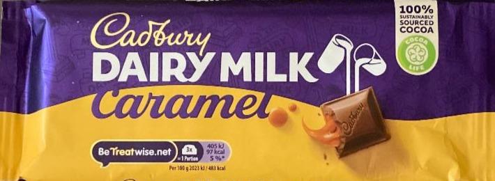 Фото - Шоколад Dairy Milk Caramel Cadbury