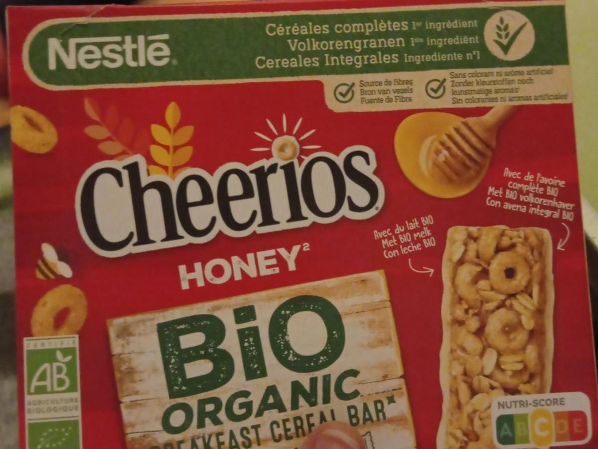 Фото - Bio organic cheerios honey Nestlé