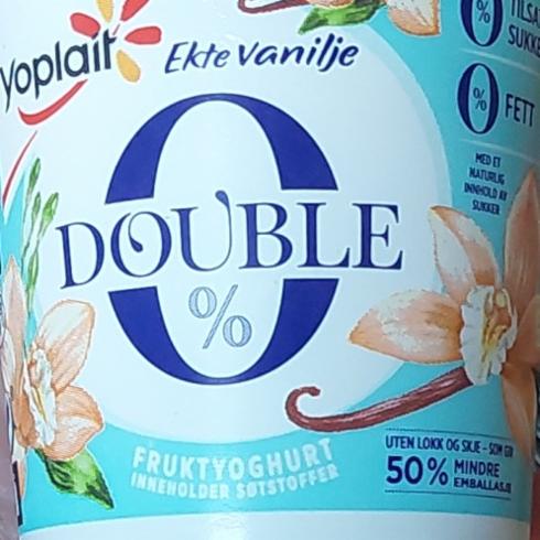 Фото - Йогурт 0% ванільний Double Yoghurt Vanilla Yoplait
