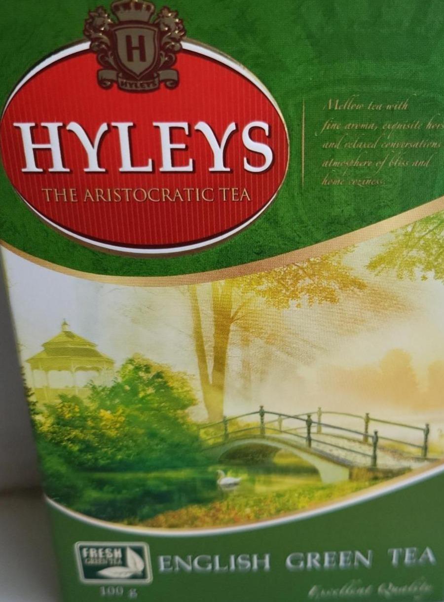 Фото - Чай зелений китайський і цейлонський байховий суцільнолистовий Англійський зелений торгової марки Hyleys
