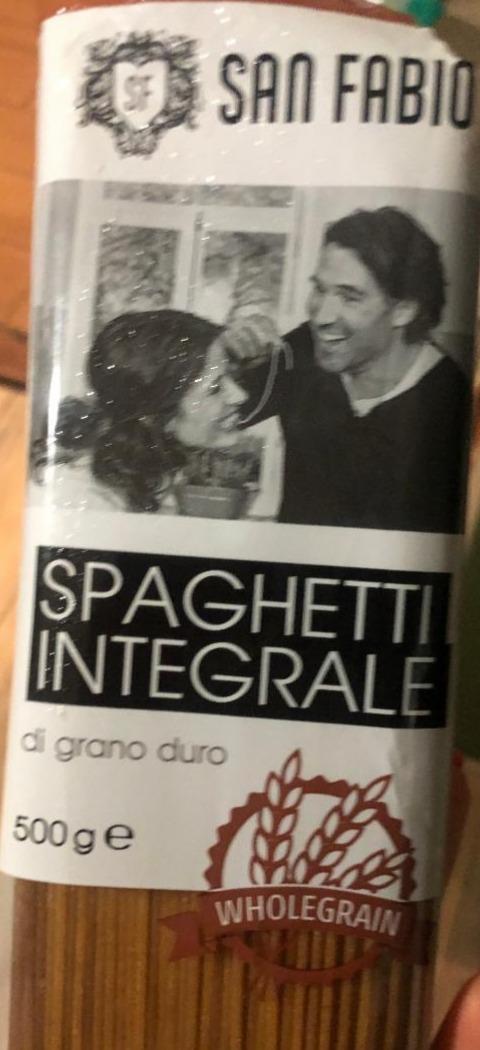 Фото - Spaghetti integrale wholegrain San Fabio