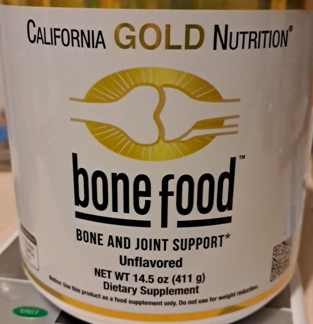 Фото - Протеїн Bone Food California gold nutrition